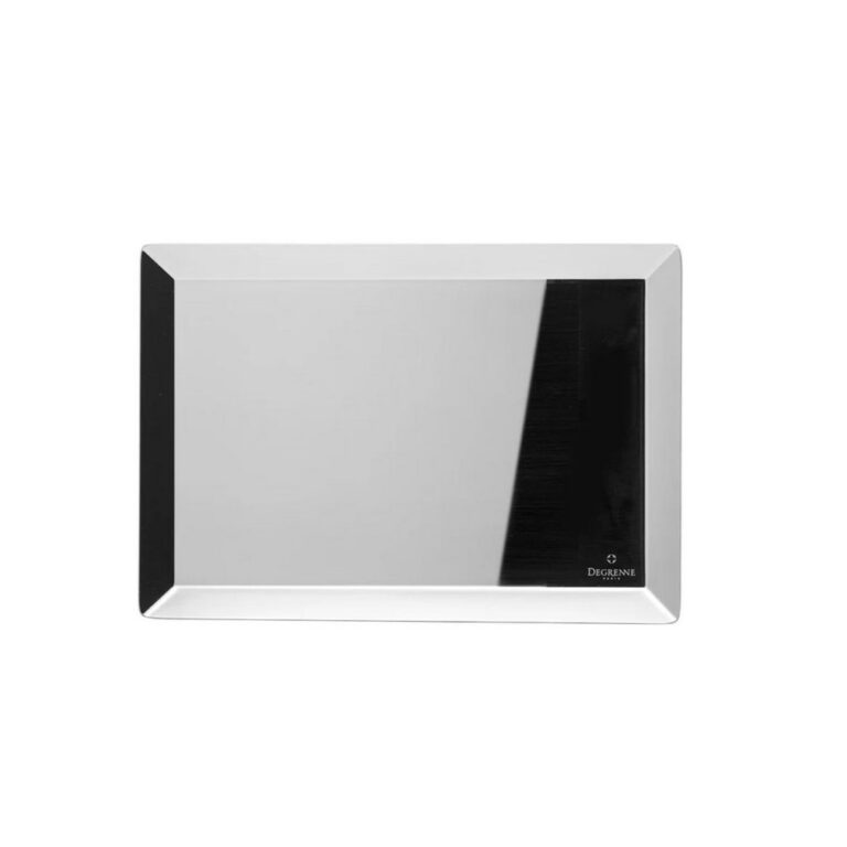 Degrenne - Plateau DEGRENNE Normandy Miroir en inox 26x18cm