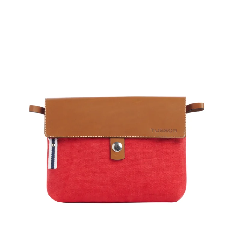 pochette compagnon coton rouge 68887fdca0227296456624 TUSSOR - Pochette Compagnon Rouge