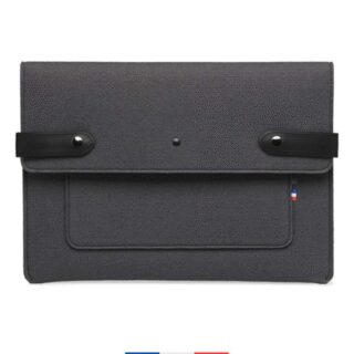 Pochette ordinateur Made in France – Ardoise par la marque SAINT LAZARE SAINT LAZARE - Pochette ordinateur Made in France – Ardoise