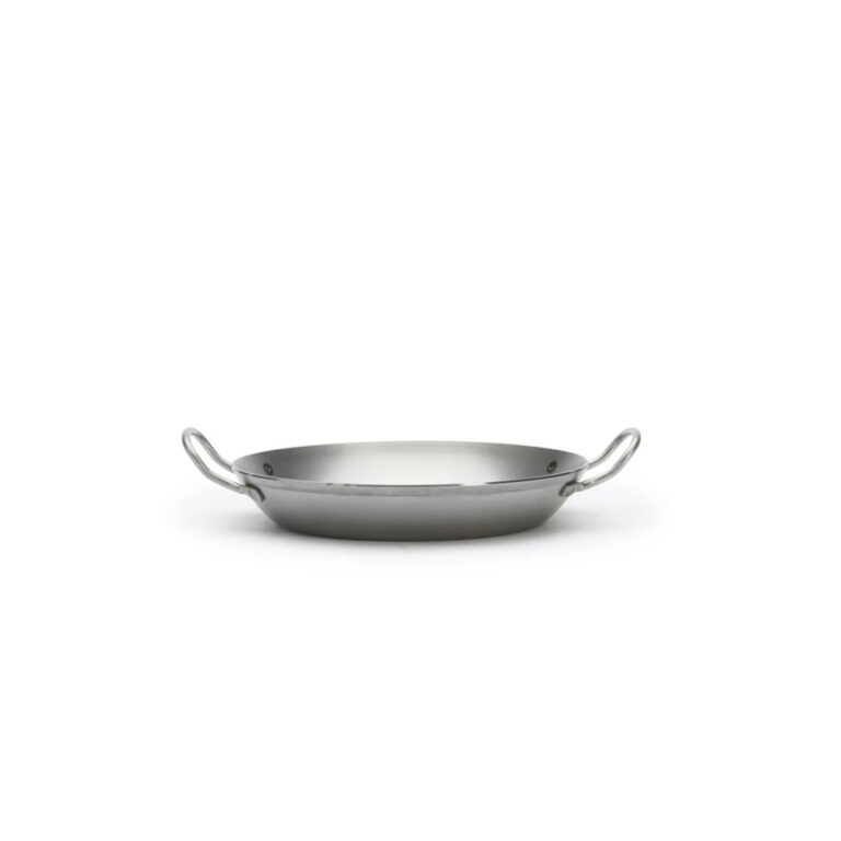 DE BUYER - Poêle 2 anses DE BUYER Carbone Plus ronde en tôle d'acier - 6 tailles