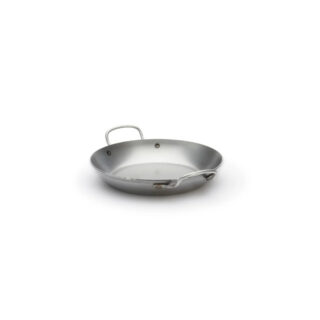 de Buyer - Poêle 2 anses DE BUYER Carbone Plus ronde en tôle dacier  6 tailles