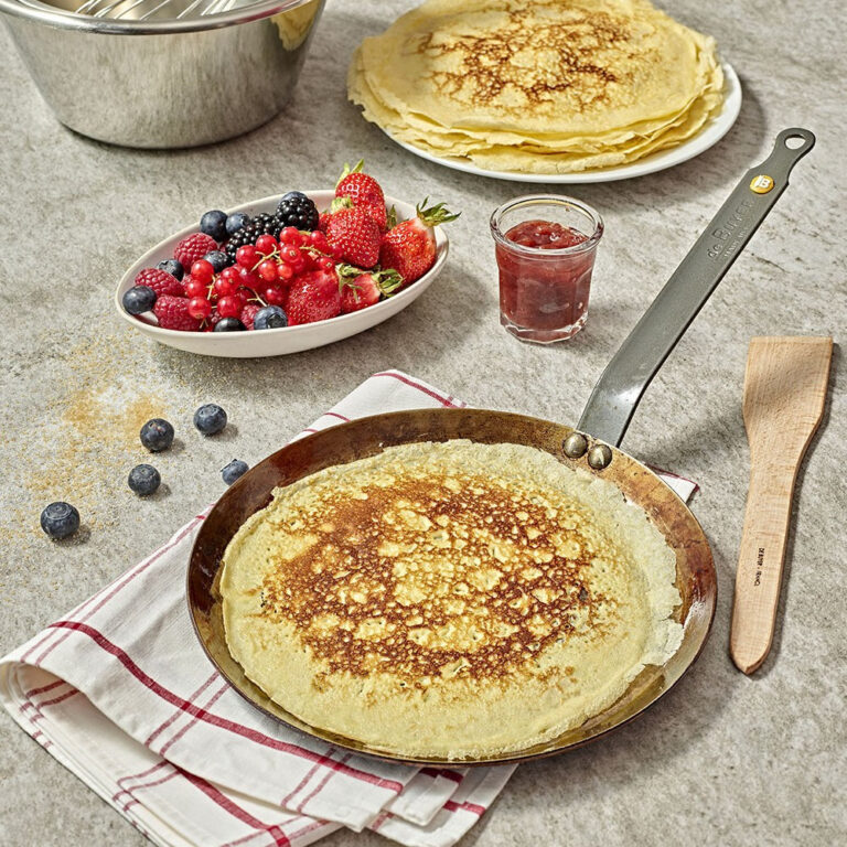 DE BUYER - Poêle à crêpes DE BUYER Mineral B en acier - 3 tailles