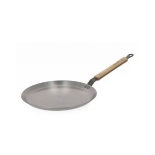 Poêle à crêpes Minéral B bois De Buyer – 2 tailles par la marque de Buyer de Buyer - Poêle à crêpes Minéral B bois De Buyer – 2 tailles