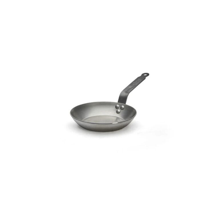 DE BUYER - Poêle à frire DE BUYER Carbone Plus ronde en tôle d'acier - 7 tailles