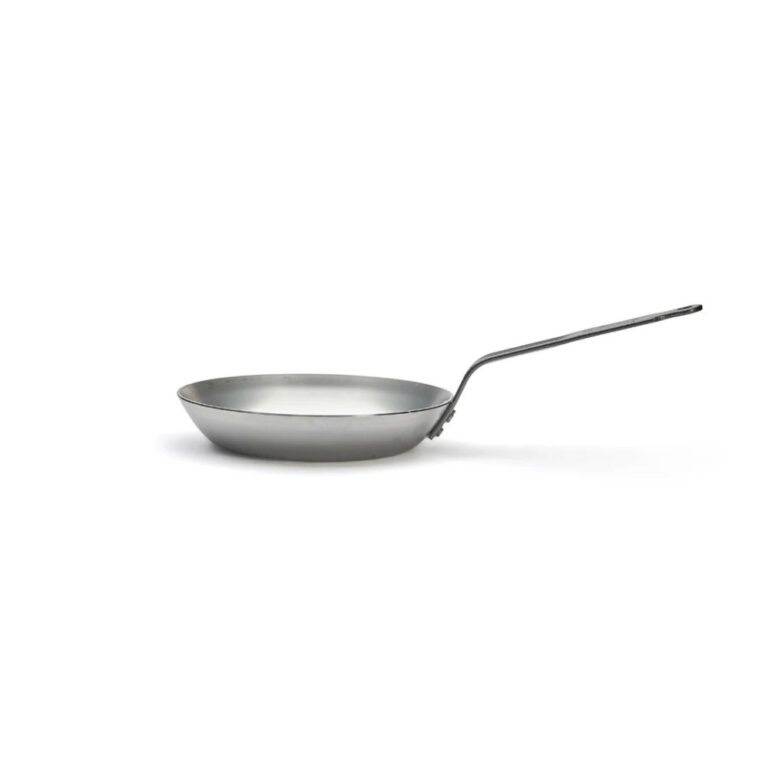 DE BUYER - Poêle à frire DE BUYER Carbone Plus ronde en tôle d'acier - 7 tailles