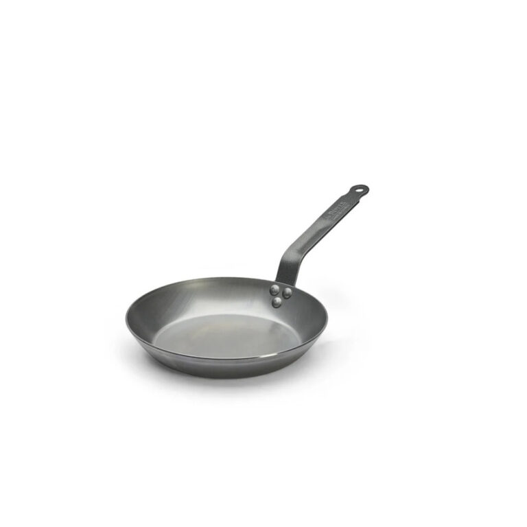 DE BUYER - Poêle à frire DE BUYER Carbone Plus ronde en tôle d'acier - 7 tailles