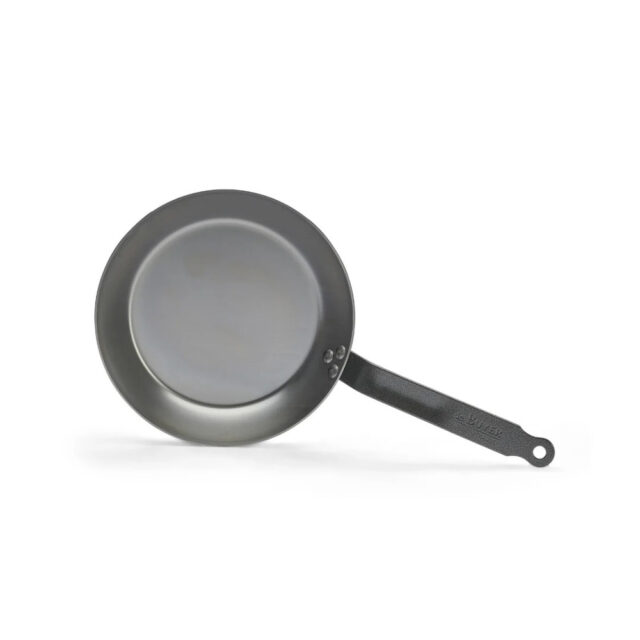 DE BUYER - Poêle à frire DE BUYER Carbone Plus ronde en tôle d'acier - 7 tailles