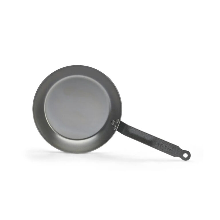 DE BUYER - Poêle à frire DE BUYER Carbone Plus ronde en tôle d'acier - 7 tailles