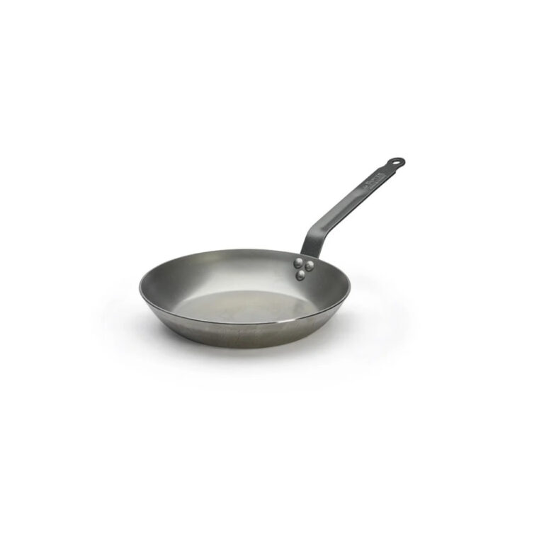 DE BUYER - Poêle à frire DE BUYER Carbone Plus ronde en tôle d'acier - 7 tailles