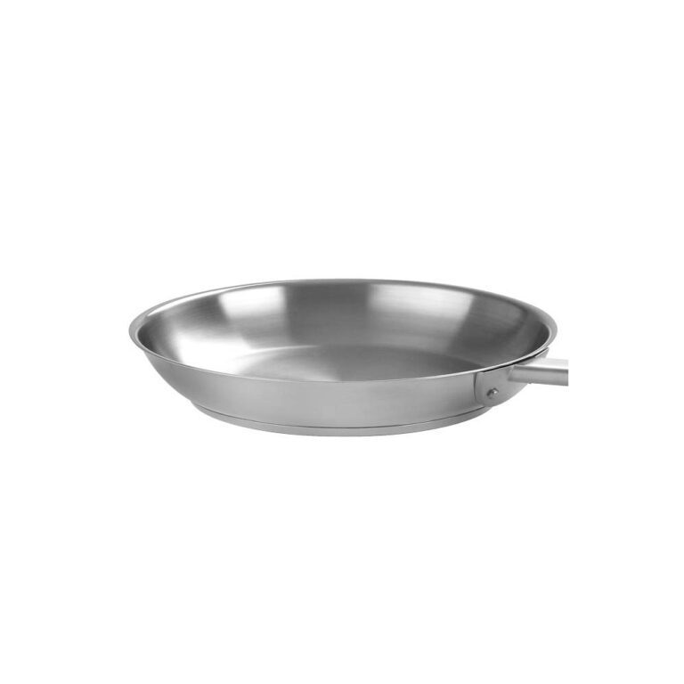 CRISTEL - Poêle CRISTEL Strate inox brossé avec manche fixe - 3 tailles
