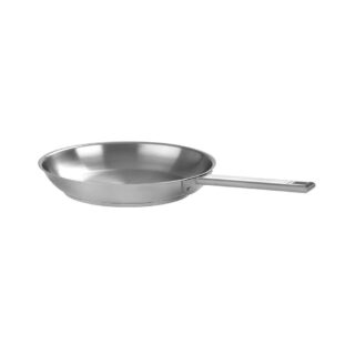 CRISTEL - Poêle CRISTEL Strate inox brossé avec manche fixe – 3 tailles