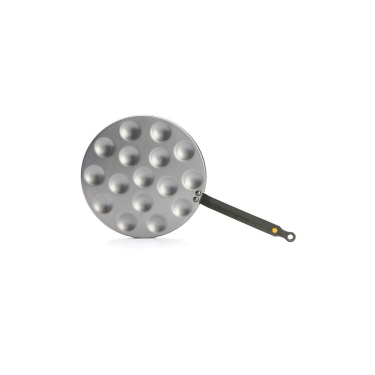 DE BUYER - Poêle à mini blinis acier Mineral B De Buyer