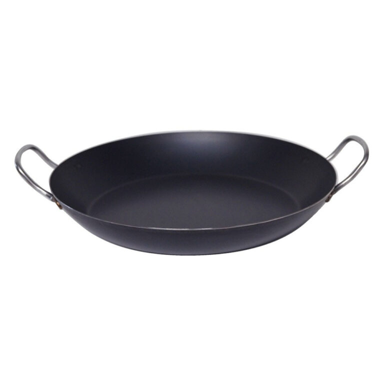 DE BUYER - Poêle à paëlla DE BUYER La Lyonnaise en tôle d'acier - 5 tailles