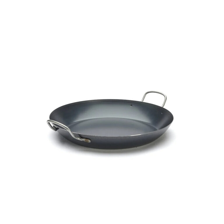 DE BUYER - Poêle à paëlla DE BUYER La Lyonnaise en tôle d'acier - 5 tailles