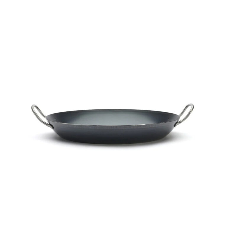 DE BUYER - Poêle à paëlla DE BUYER La Lyonnaise en tôle d'acier - 5 tailles
