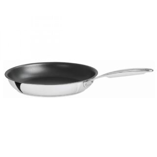 CRISTEL - Poêle anti-adhérente CRISTEL Castel Pro inox  5 tailles