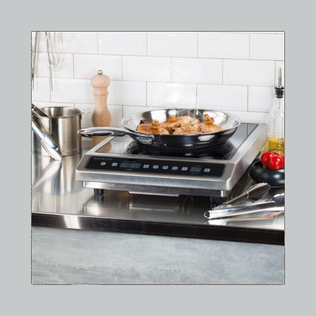 CRISTEL - Poêle basse CRISTEL Castel Pro en inox - 5 tailles