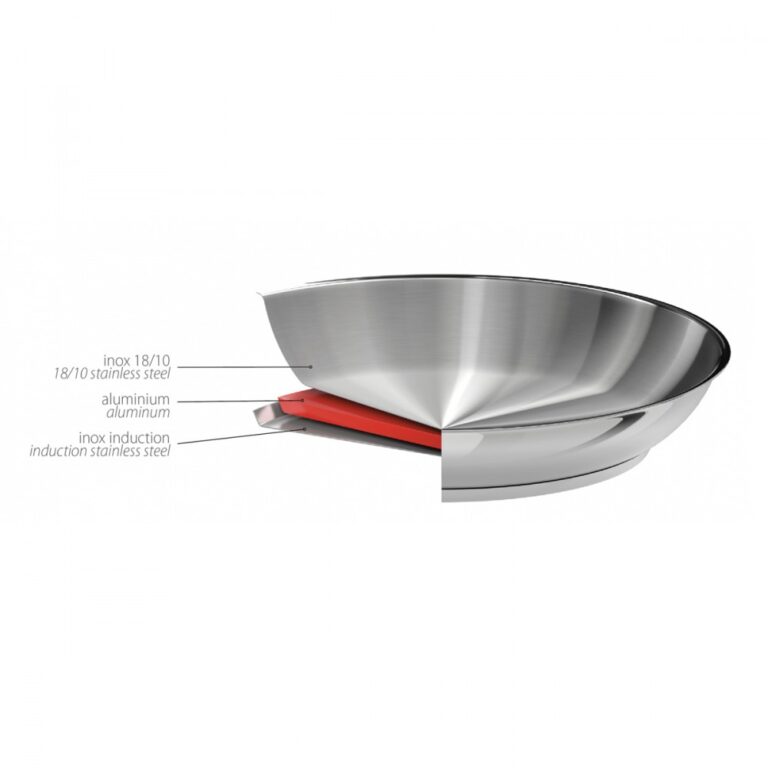 CRISTEL - Poêle haute CRISTEL Mutine amovible inox - 2 tailles