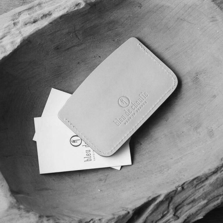 Bleu De Chauffe - Porte cartes Visamex - Bleu Marin