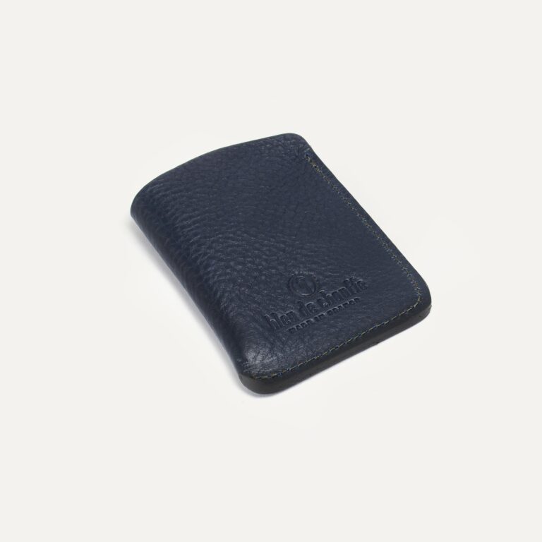 Bleu De Chauffe - Porte cartes visites Intro - Bleu Marin