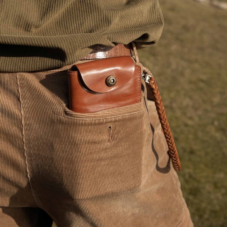 Bleu De Chauffe - Porte clé tressé Hook L - Miel