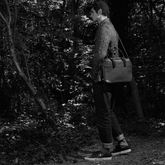 Bleu De Chauffe - Sac business Folder - Noir