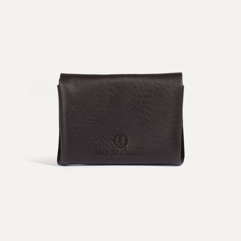Bleu De Chauffe - Porte monnaie du cordonnier Talbin - Marron Brun