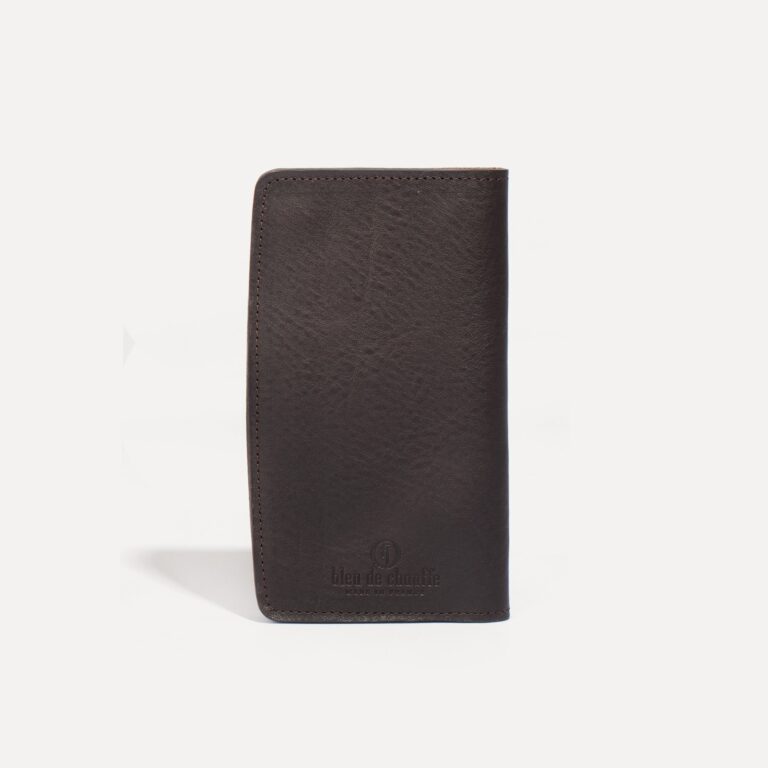 Bleu De Chauffe - Portefeuille Maltese - Marron Brun