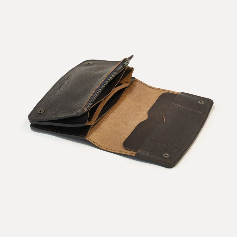 Bleu De Chauffe - Portefeuille Maltese - Marron Brun