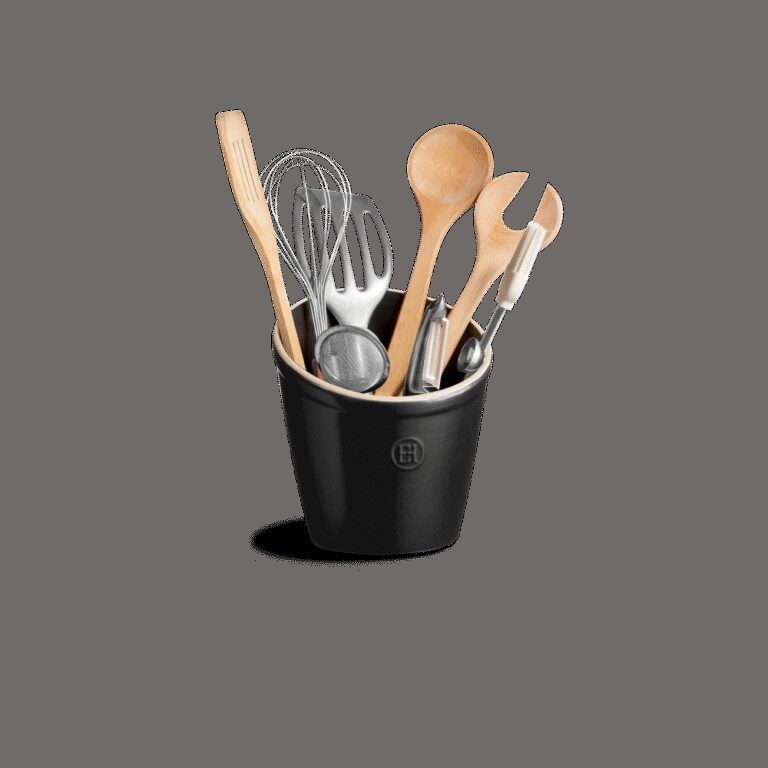 EMILE HENRY - Pot à ustensiles en céramique Emile Henry - 3 coloris