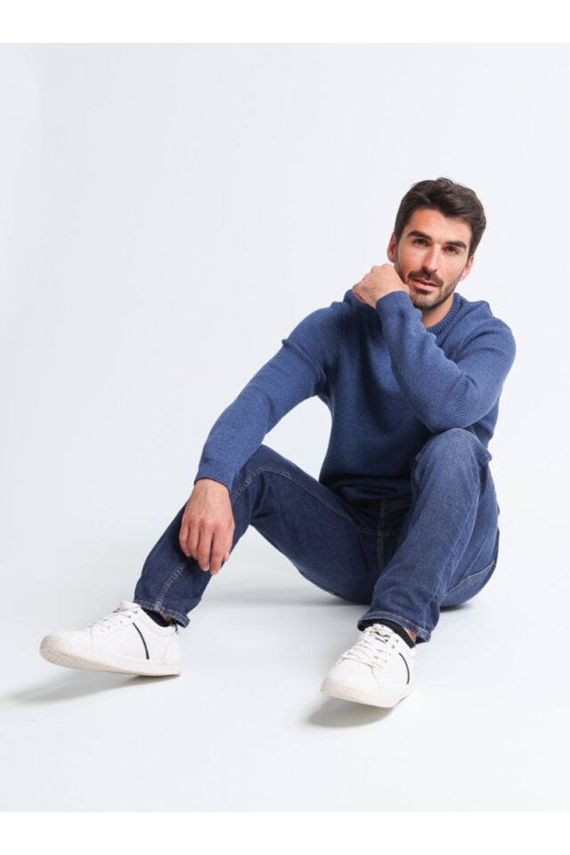 Monsieur Solfin - Pull col rond · Louis