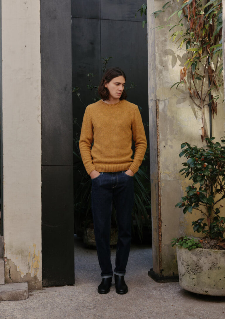 Montlimart - PULL ALPIN JAUNE
