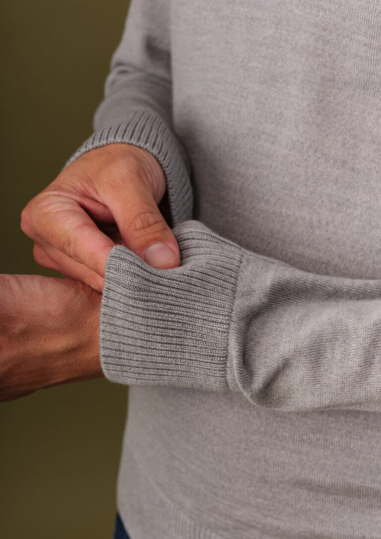 Montlimart - PULL EVOLUTION GRIS CLAIR