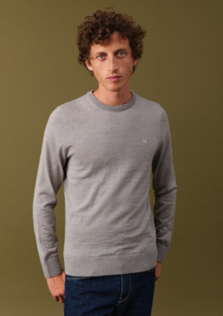 Pull Evolution Gris Clair par la marque Montlimart Montlimart - Pull Evolution Gris Clair