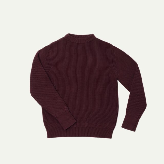 Bleu De Chauffe - Pull Marin Cancale - Bordeaux