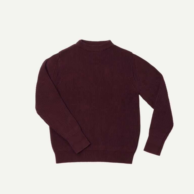 Bleu De Chauffe - Pull Marin Cancale - Bordeaux