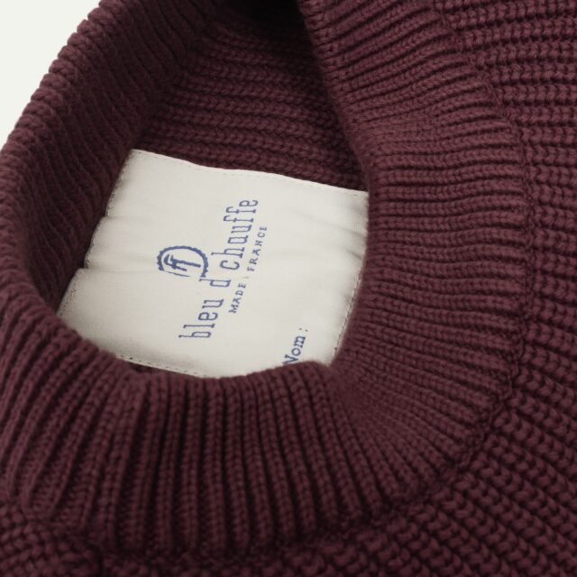 Bleu De Chauffe - Pull Marin Cancale - Bordeaux