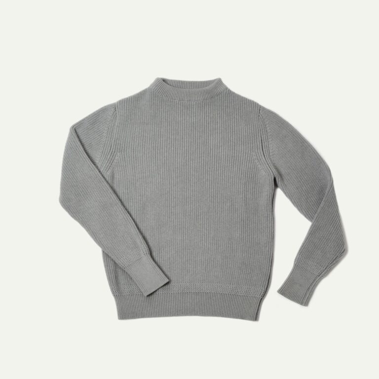 Bleu De Chauffe - Pull Marin Cancale - Gris chiné
