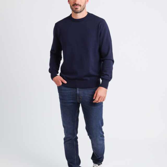 Monsieur Solfin - Pull laine mérinos · Maurice