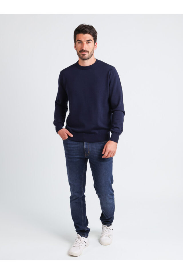 Monsieur Solfin - Pull laine mérinos · Maurice