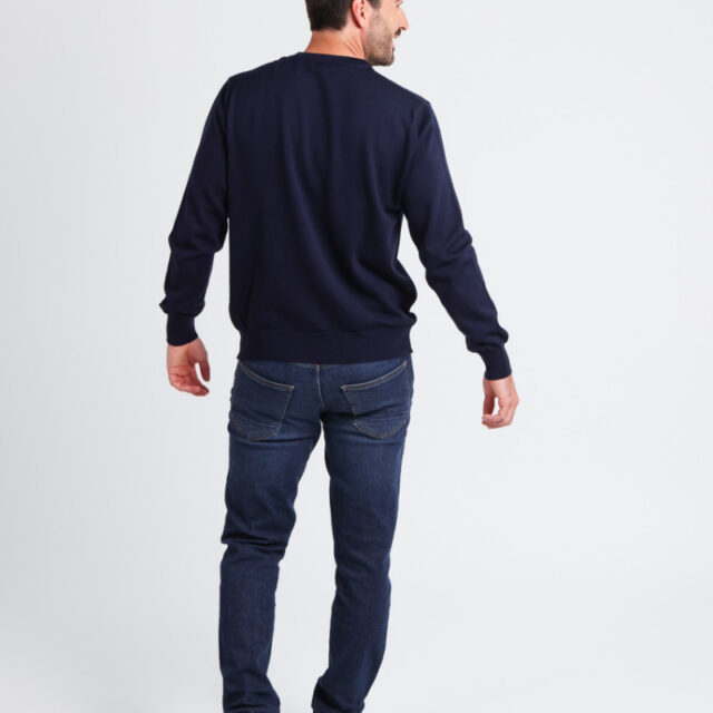 Monsieur Solfin - Pull laine mérinos · Maurice