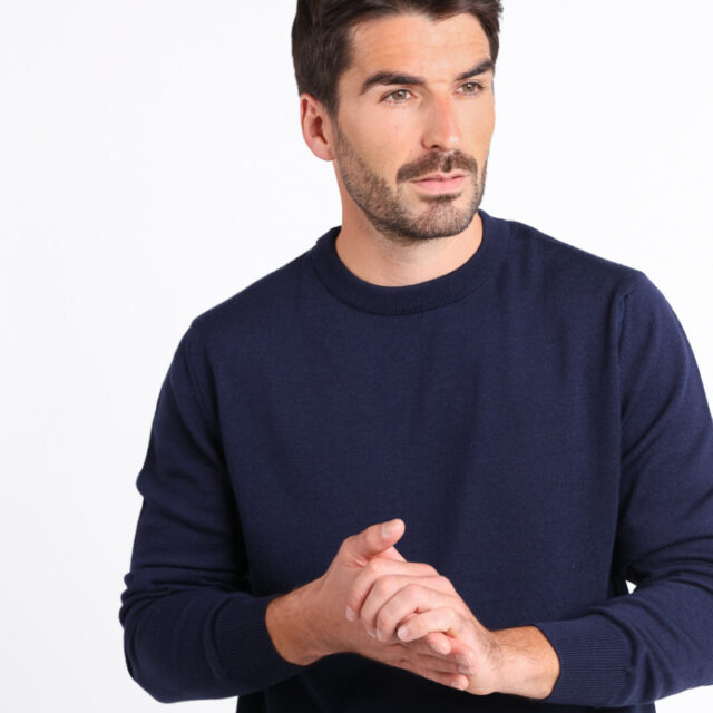 Monsieur Solfin - Pull laine mérinos · Maurice