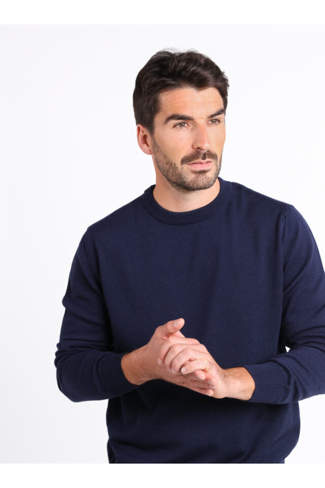 Monsieur Solfin - Pull laine mérinos · Maurice