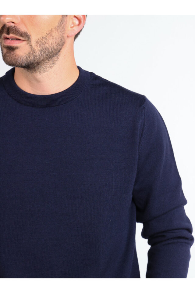 Monsieur Solfin - Pull laine mérinos · Maurice