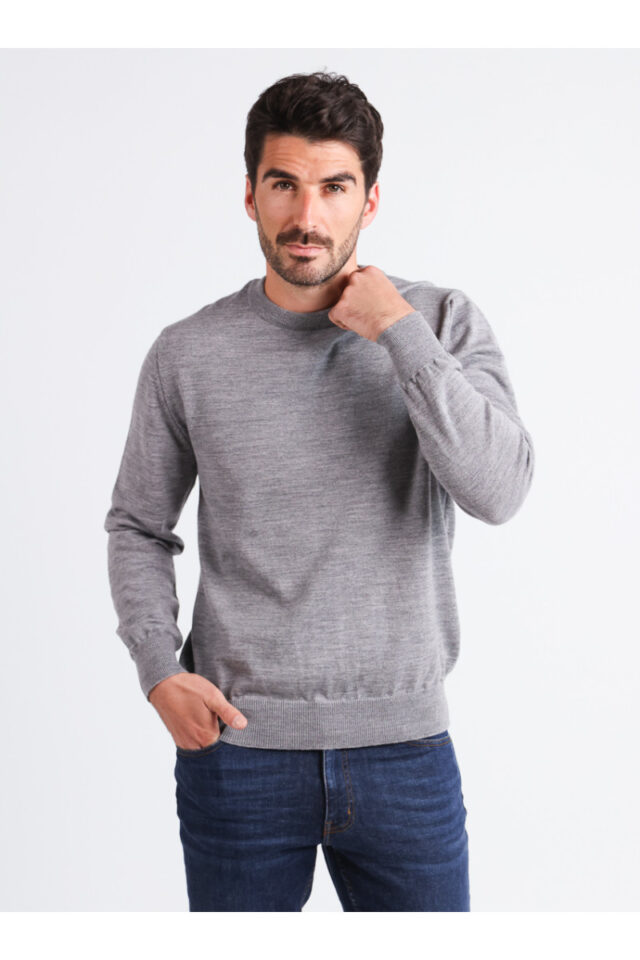 Monsieur Solfin - Pull laine mérinos · Maurice