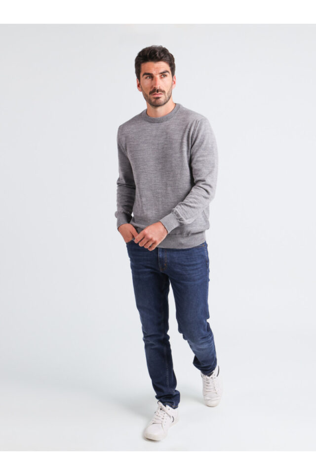 Monsieur Solfin - Pull laine mérinos · Maurice