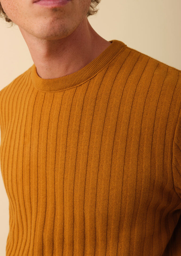 Montlimart - PULL SEIGLE OCRE