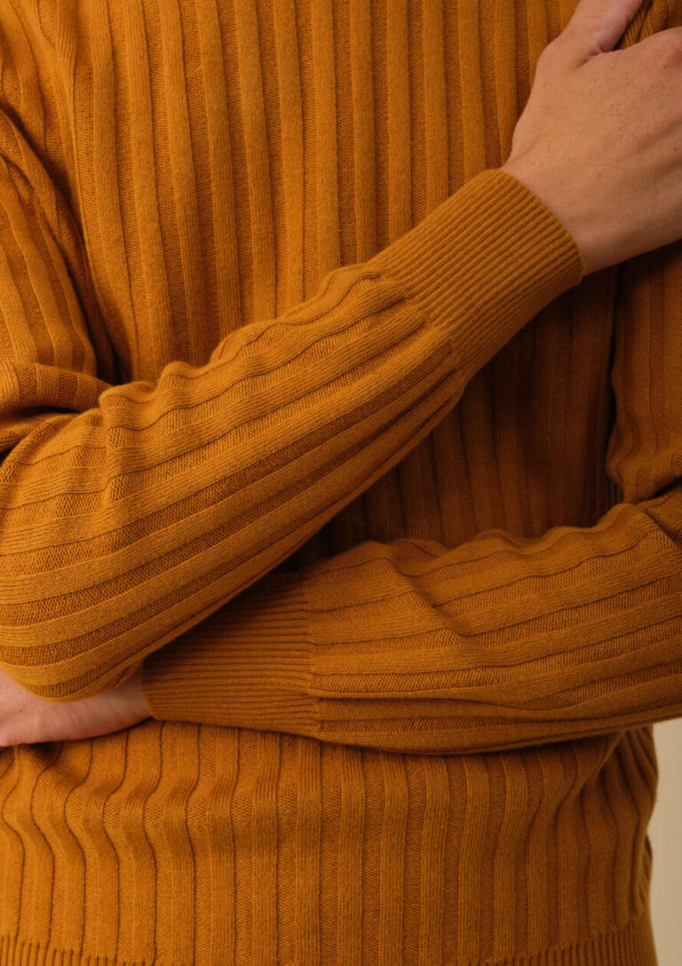 Montlimart - PULL SEIGLE OCRE
