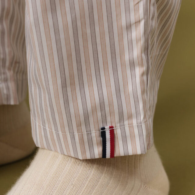 Montlimart - PYJAMA REVE RAYURES TERRACOTTA