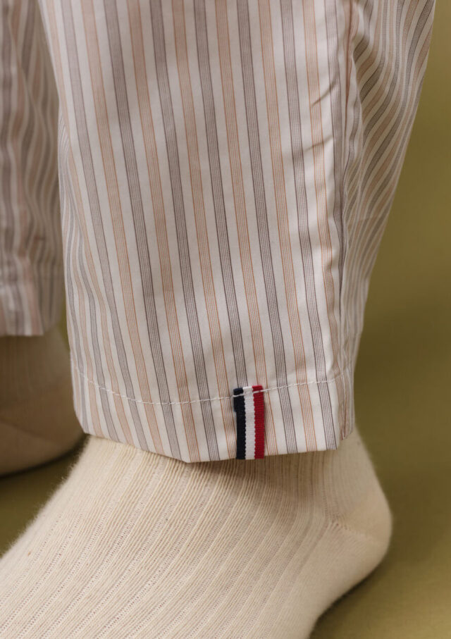 Montlimart - PYJAMA REVE RAYURES TERRACOTTA